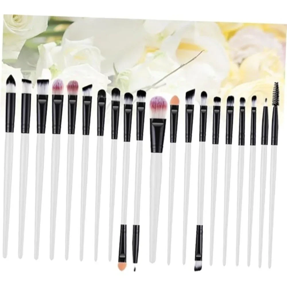 Beonon Essential Makeup Brush Set 20PCS – Foundation, Eyeshadow, Eyeliner, Daily
